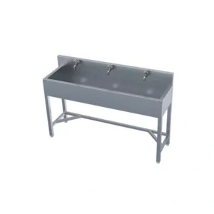 Hand Wash Trough with Stand – ASMW Kitchen Equipment Goa | Stainless Steel Commercial Kitchen Hygiene Equipment