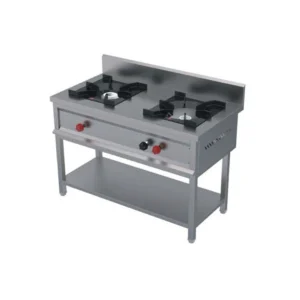 Two Burner Range – Stainless Steel Commercial Kitchen Equipment in Goa for Commercial Kitchen.