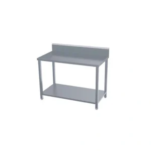 Working Table with 1 Under Shelf – ASMW Kitchen Equipment Goa | Stainless Steel Commercial Kitchen Equipment for Food Preparation